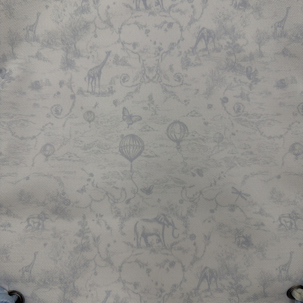 Authentic Dior Beauty VIP GWP White Blue Drawstring Pouch Toile De Jouy Safari - Picture 10 of 11